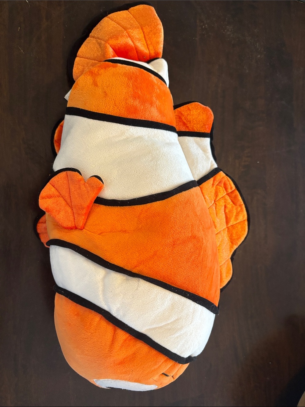 Reversible large Nemo & Dory Plush. Disney Parks Authentic.